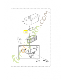 796254 Pré-filtre Briggs & Stratton - Pièce de détachée pour moteur thermique Briggs et Straton