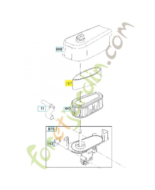 Préfiltre b&s 796254