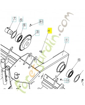 Clé 579511501. Pièce de rechange Husqvarna