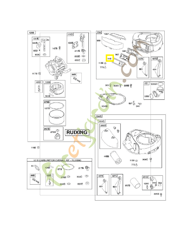 795115 Filtre à air plat Briggs & Stratton 795115 Filtre à air plat Briggs & Stratton