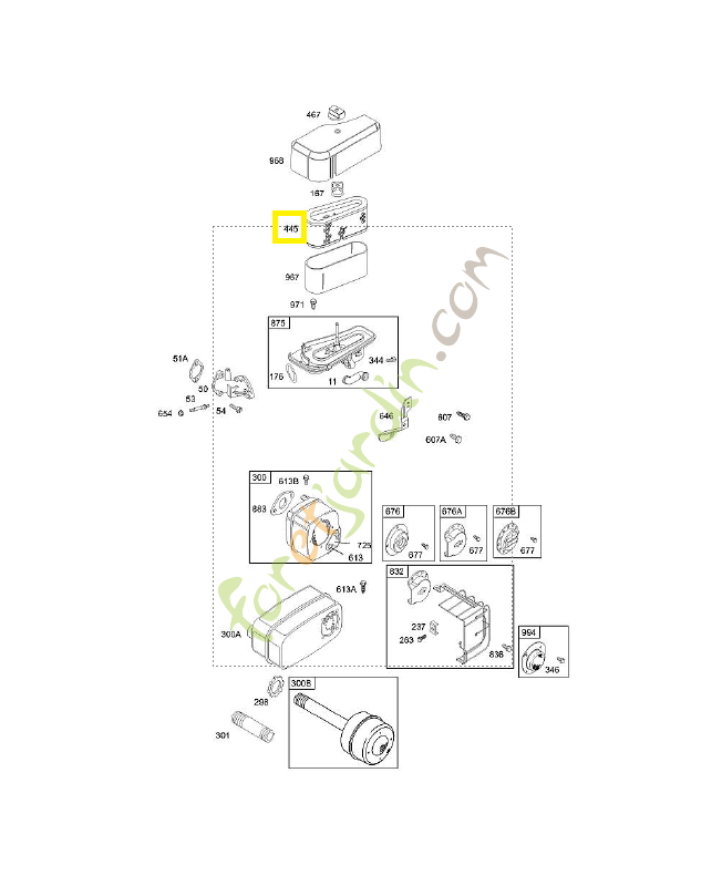 691667 Filtre à air ovale - Briggs & Stratton 0003-000-0892 691667 Filtre à air ovale - Briggs & Stratton 0003-000-0892