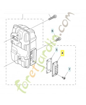 Diffusor 576590601. Pièce de rechange Husqvarna