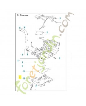 pot 577104901. Pièce de rechange Husqvarna