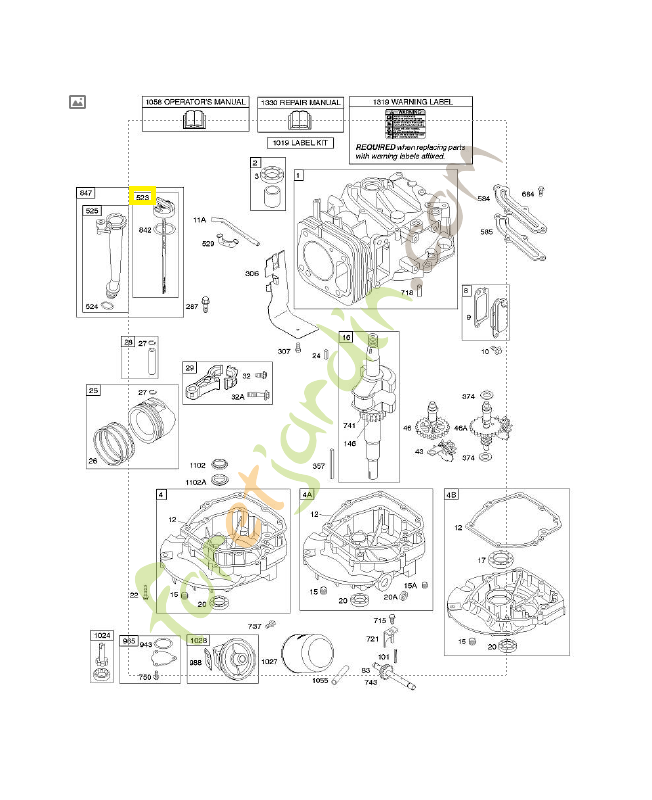 499621 Jauge Briggs & Stratton 0003-000-0384. 499621 Jauge Briggs & Stratton 0003-000-0384.