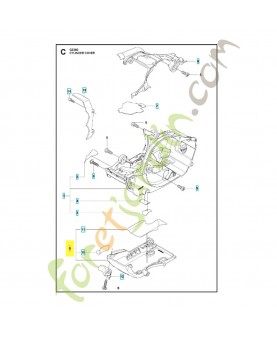 Pot 579347501. Pièce détachée Husqvarna