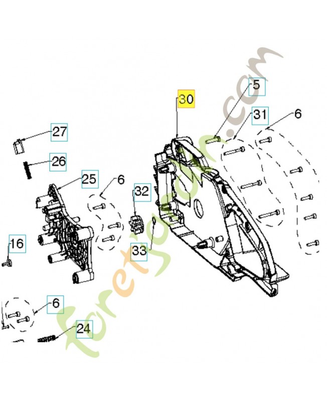 Carter 579044202. Pièce détachée Husqvarna