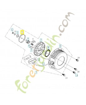 carter 590608401. Pièce détachée Husqvarna