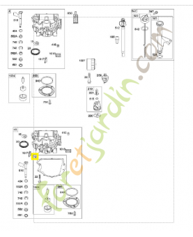 594195 joint-kit de carter vilebrequin Briggs & Stratton