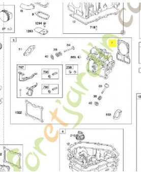 793455 Joint culasse  Briggs & Stratton