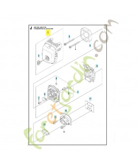 carter 527918501. Pièce de rechange Husqvarna