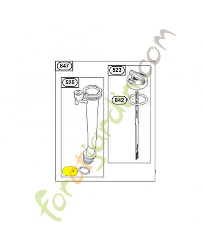 692296 Joint torique Briggs & Stratton 0003-000-1088