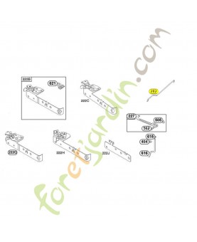 698835 Arbre de commande du régulateur  Briggs & Stratton