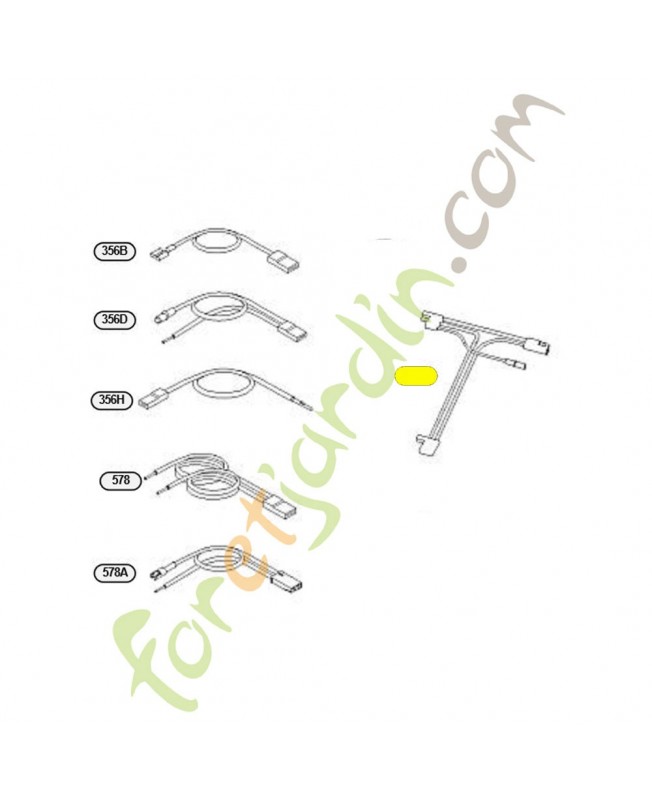 796385 Faisceau de câbles  Briggs & Stratton