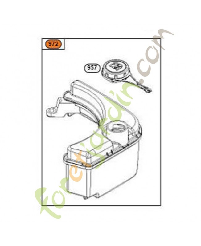 590949 réservoir - carburant
