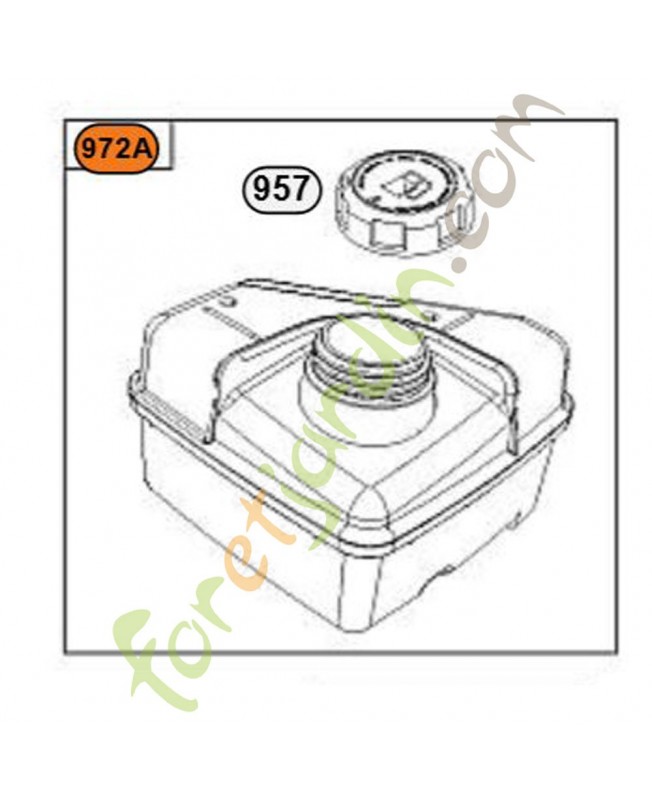 792664 Reservoir carburant 792664 Reservoir carburant