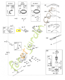 594626 Bobine d'allumage  Briggs & Stratton