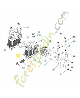 Transmission 594090301. Pièce détachée Husqvarna