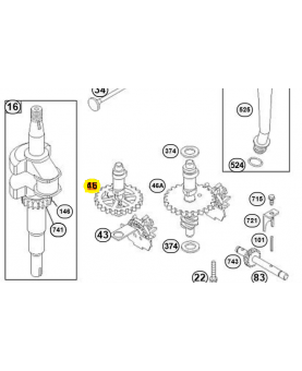 691449 Arbre a cames