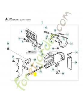 Vis de tension 503135701. Pièce de rechange Husqvarna