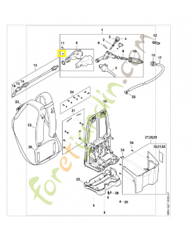 Bague 4255-502-4500. Pièce de rechange Sithl / Vicking