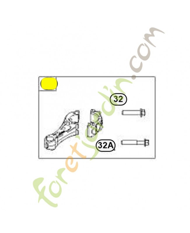 793510 Bielle. Pièce de rechange pour moteur thermique Briggs et Straton 793510 Bielle. Pièce de rechange pour moteur thermique Briggs et Straton