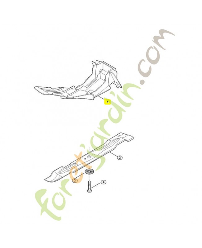 Obturateur 6909-766-8330. Pièce détachée Stihl / Vicking