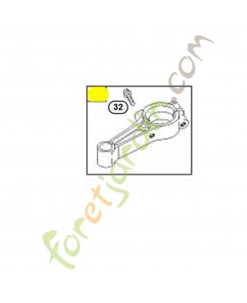 699654 Bielle. Pièce de rechange pour moteur thermique Briggs et Straton