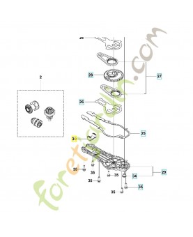 Joint 590537101. Pièce détachée Husqvarna