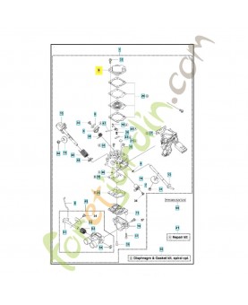 carter 574358101. Pièce de rechange Husqvarna
