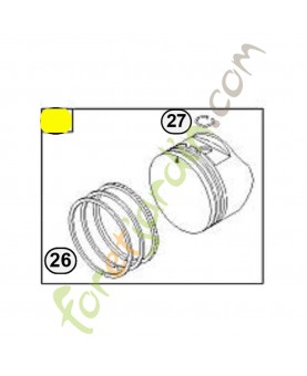 590404 Ensemble piston. Pièce de rechange pour moteur thermique Briggs et Straton