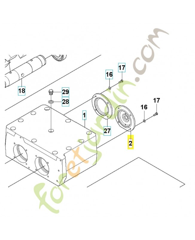 Carter 594435001. Pièce détachée Husqvarna