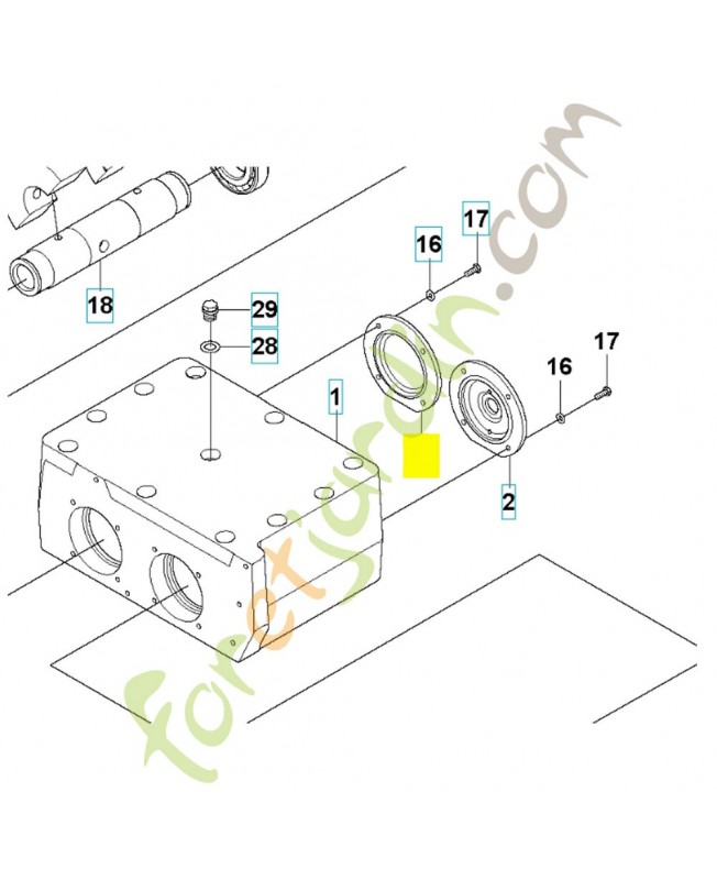 Carter 594435201- Pièce détachée Husqvarna