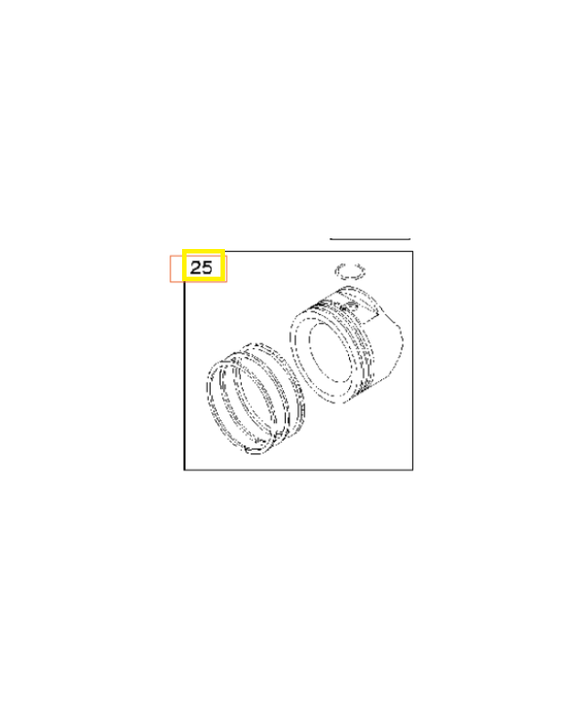 Piston b&s 594539. Pièce détachée Husqvarna