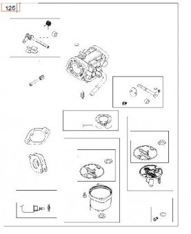 Carburettor b&s 593234