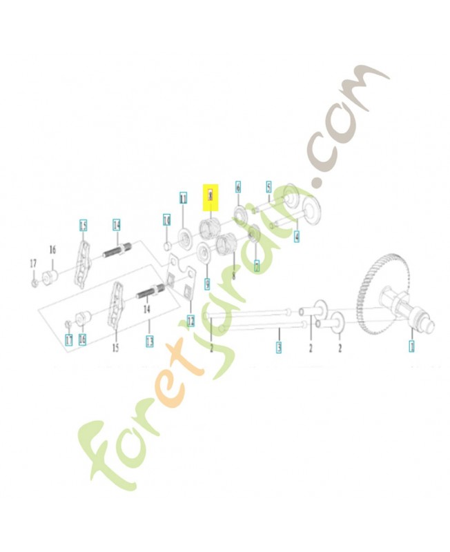 Ressort 590394301. Pièce détachée Husqvarna