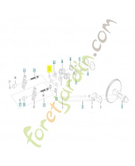 Vis de réglage 590394501. Pièce détachée Husqvarna