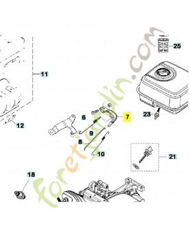 Ressort 590393001. Pièce détachée Husqvarna