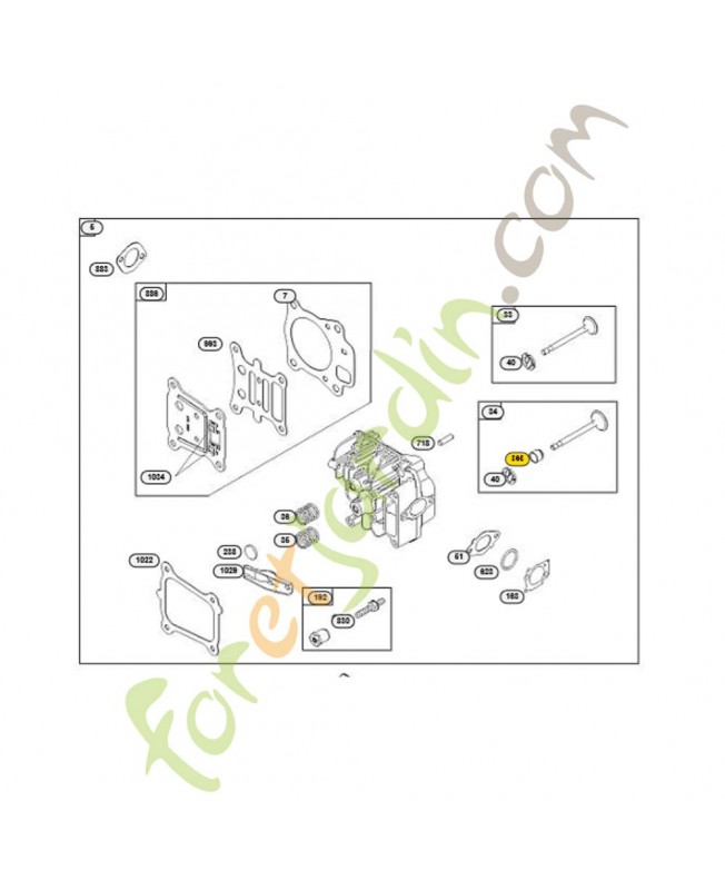 795440 Joint soupape briggs & Stratton