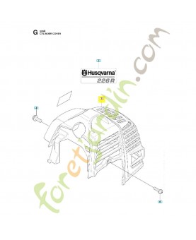 carter 527917801. Pièce de rechange Husqvarna