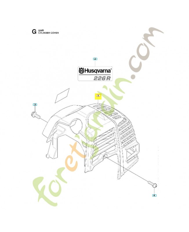 carter 527917801. Pièce de rechange Husqvarna