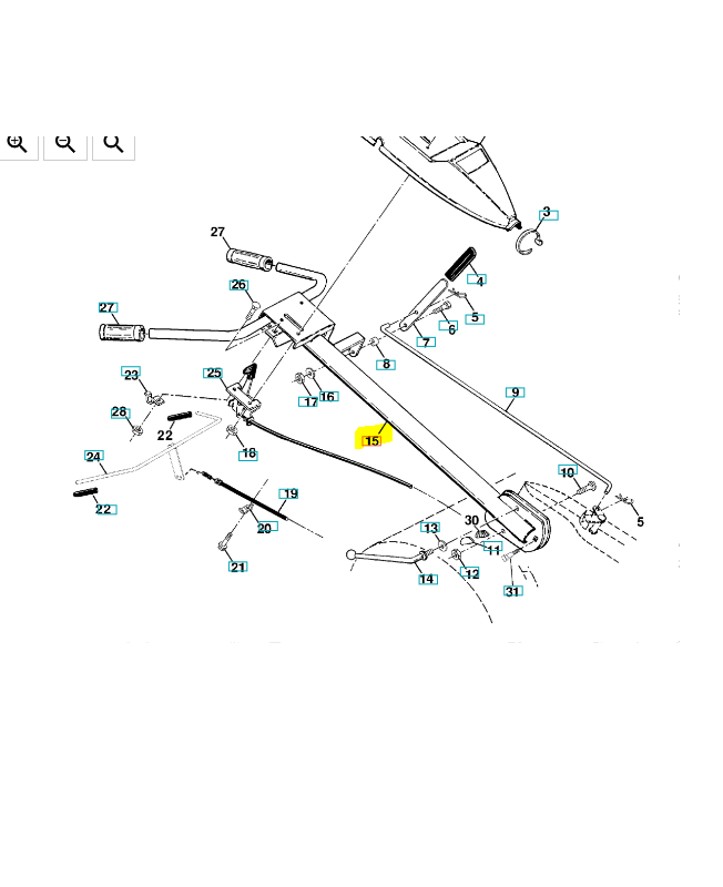 Remplace la référence 532151596 ; 532181127