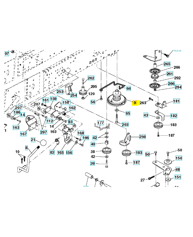Embrayage de lame husqvarna 532408579