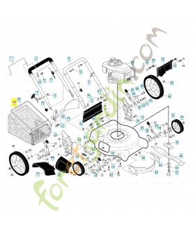 Armature de sac 532411949. Pièce de rechange Husqvarna