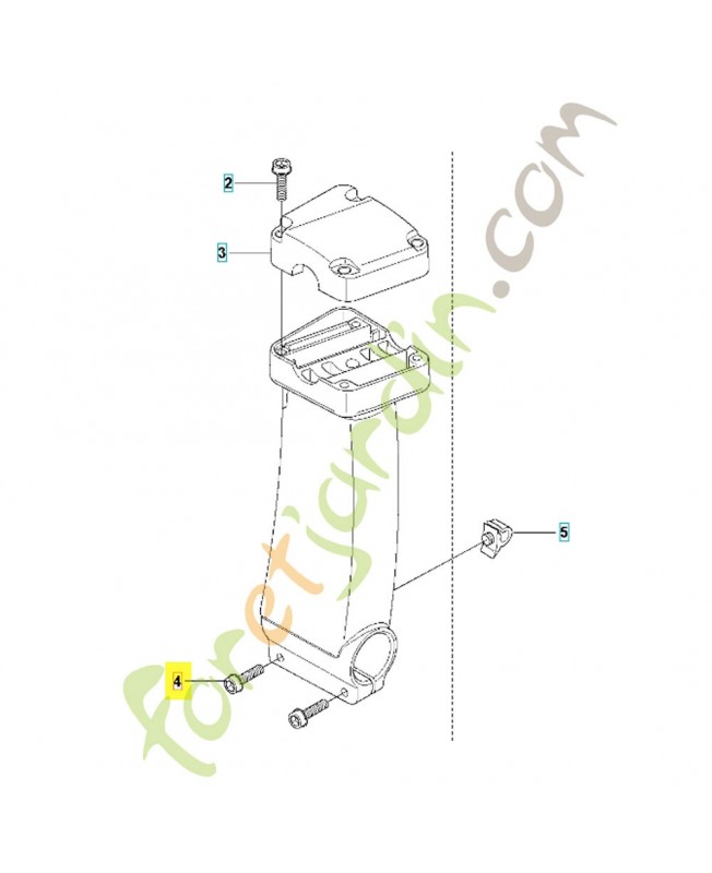 vis 725533165. Pièce de rechange Husqvarna