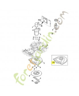 Corps 6301-701-1002. Pièce détachée Stihl / Vicking