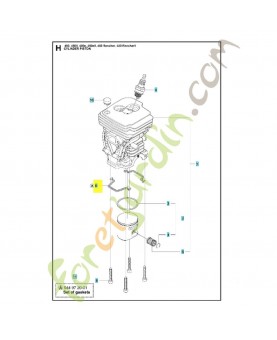 joint 544108701. Pièce de rechange Husqvarna