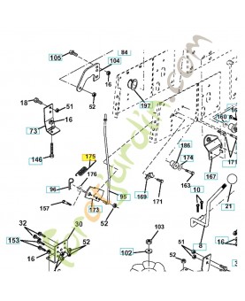 Ressort 532165931. Pièce de rechange Husqvarna