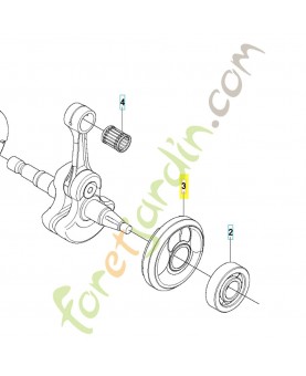 Calotte 506414401. Pièce détachée Husqvarna