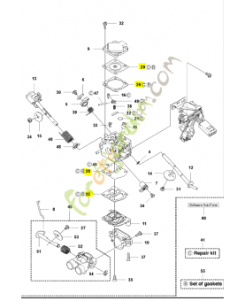 Kit membrane  576666501 husqvarna