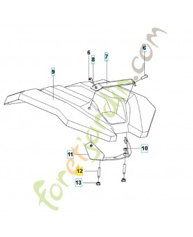 vis 595660101- Pièce détachée Husqvarna